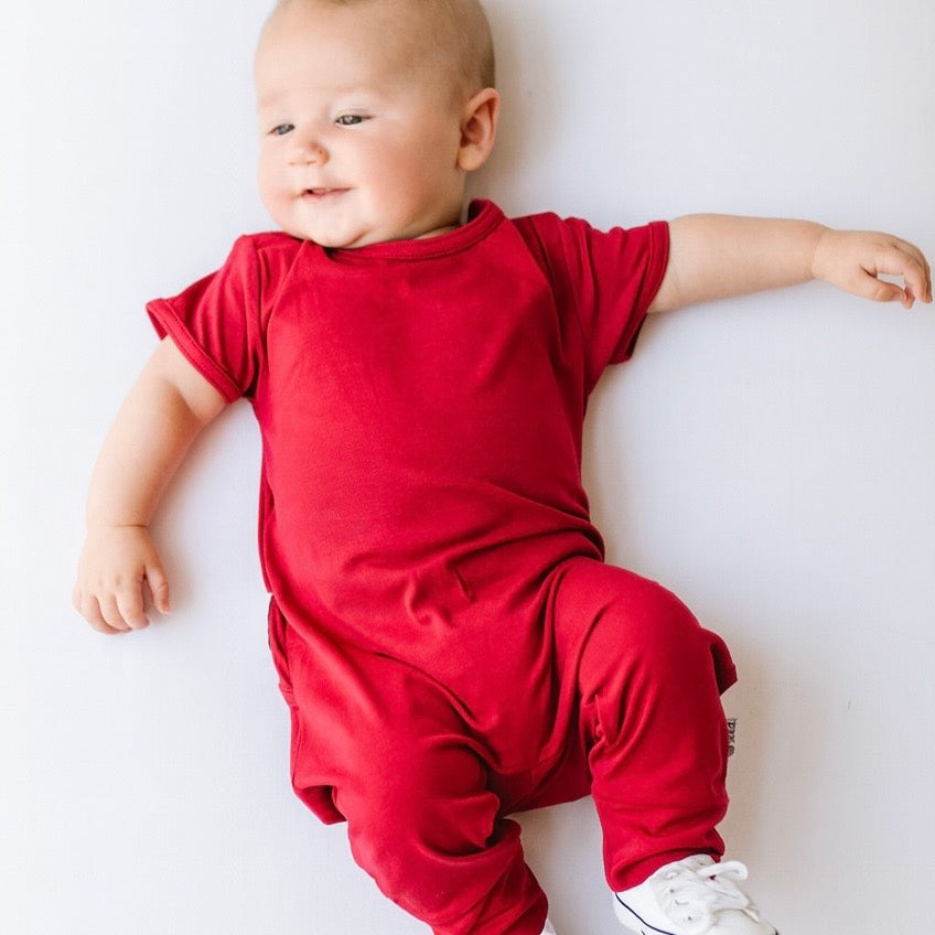 Cherry Pie Short Long Romper