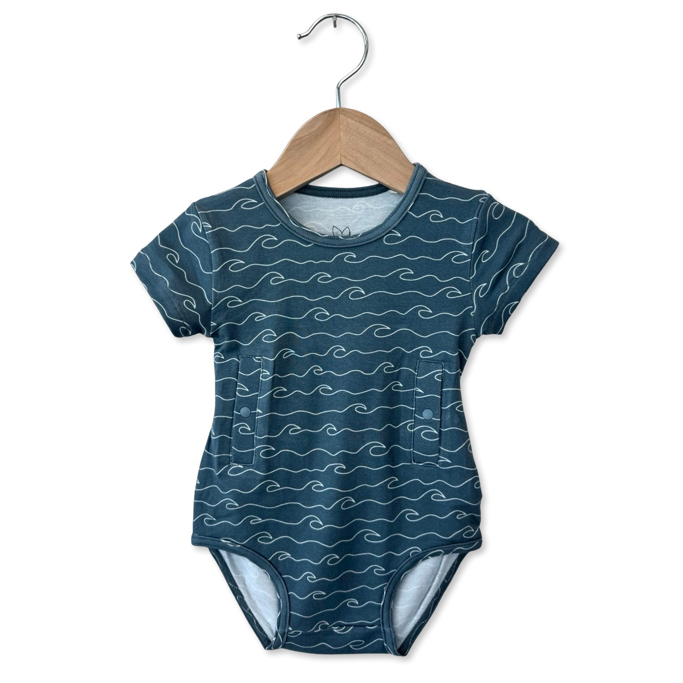 Swell Tube Access Short Sleeve Snuggle Bug Bodysuit