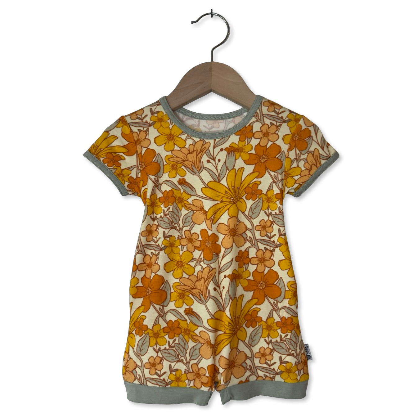 Fallin' for Blooms Shorty Romper