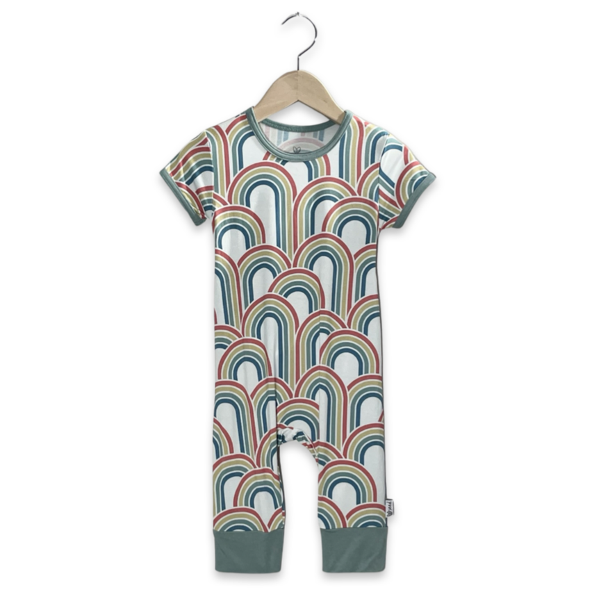 Rainbow Short Long Romper