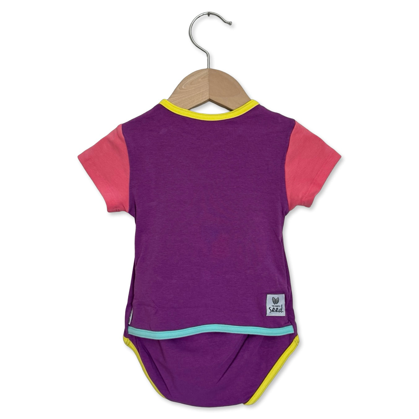 Live It Up Short Sleeve Snuggle Bug Bodysuit Luxe Edition | Cotton Bamboo Blend