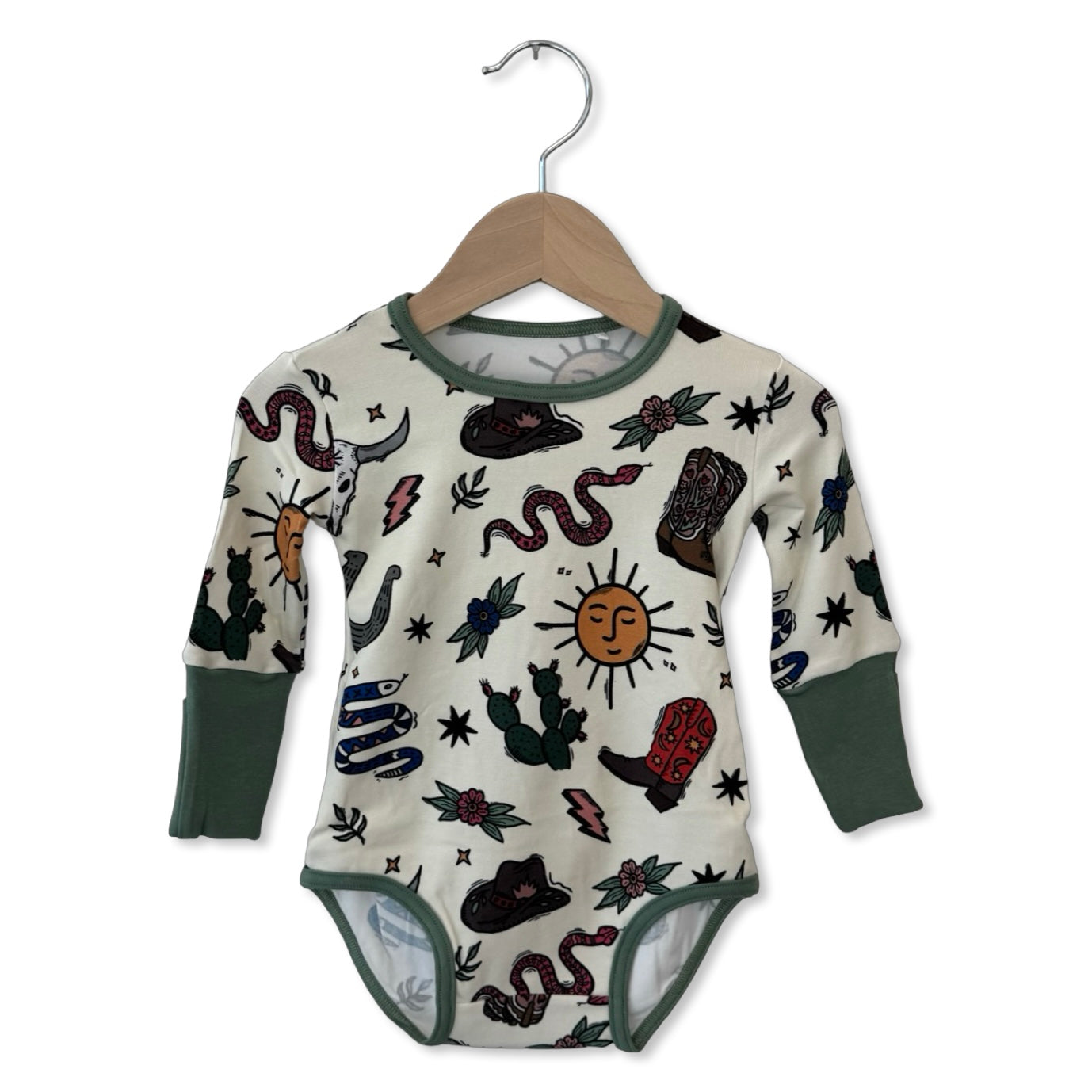 High Noon Snuggle Bug Long Sleeve Bodysuit