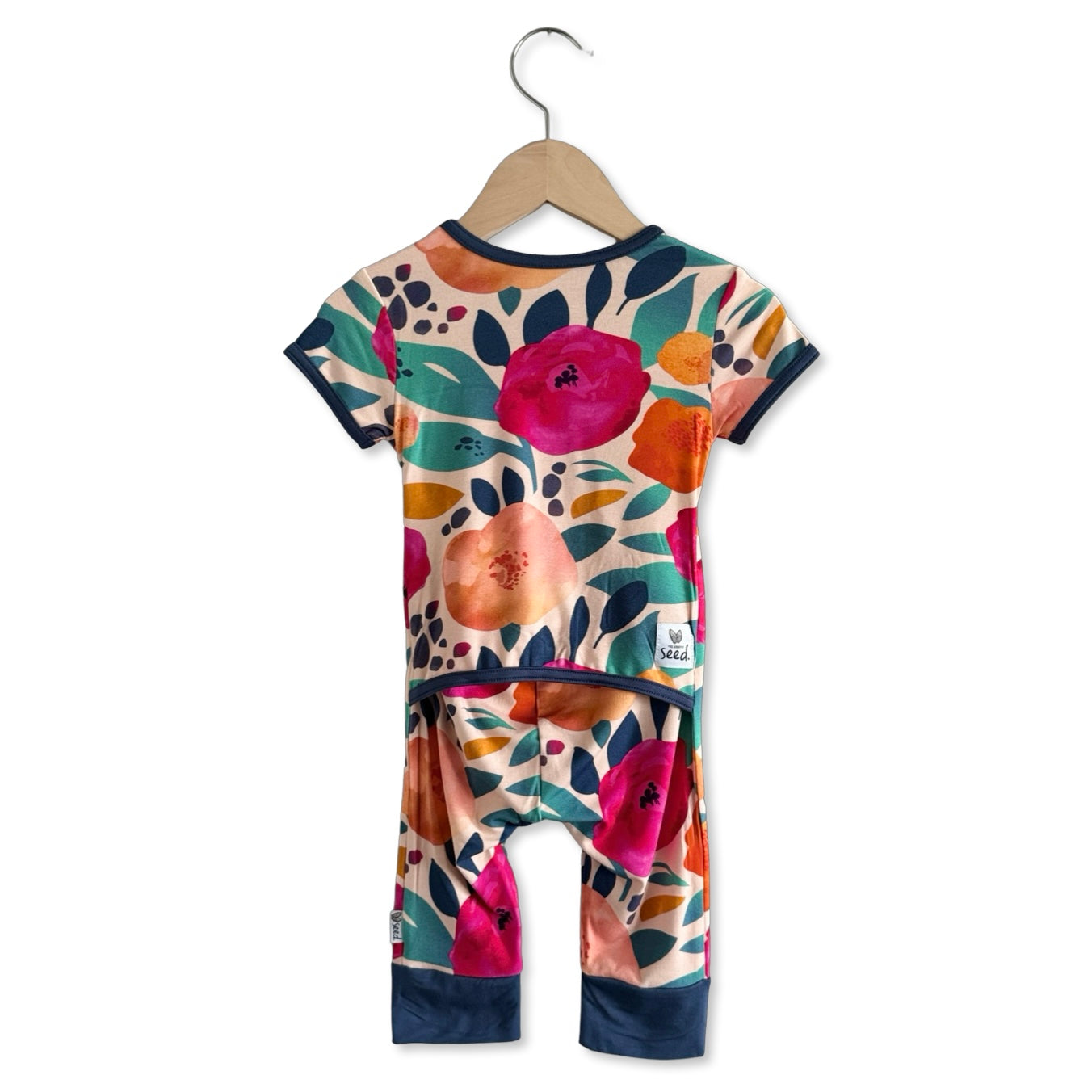 In Full Bloom Short Long Romper