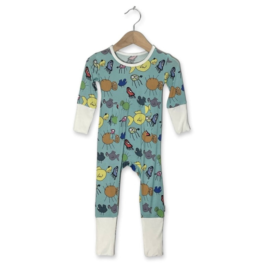 Critters Adaptive Tube Access Day to Night Romper