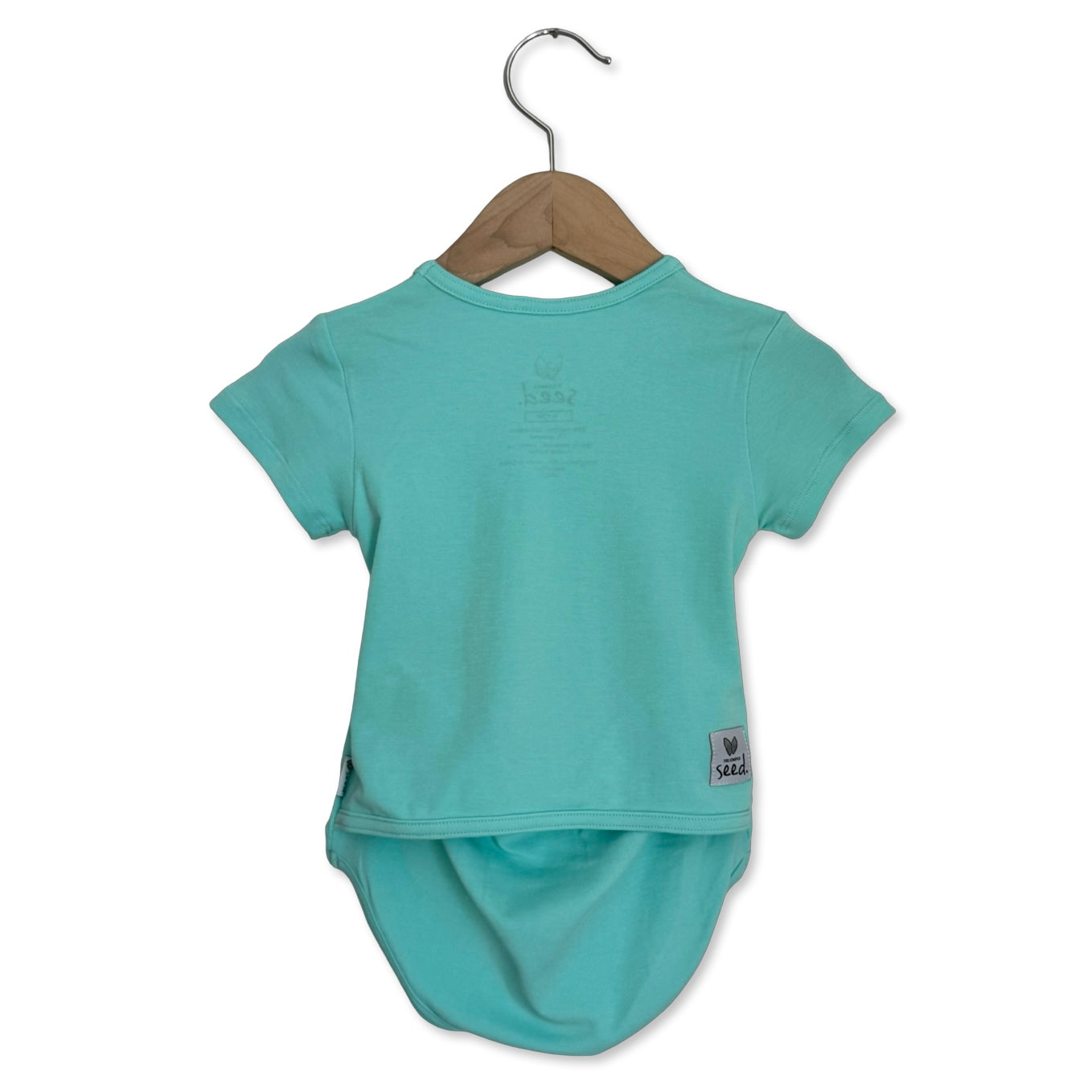 Waterfall Snuggle Bug Short Sleeve Bodysuit Luxe Edition | Cotton Bamboo Blend