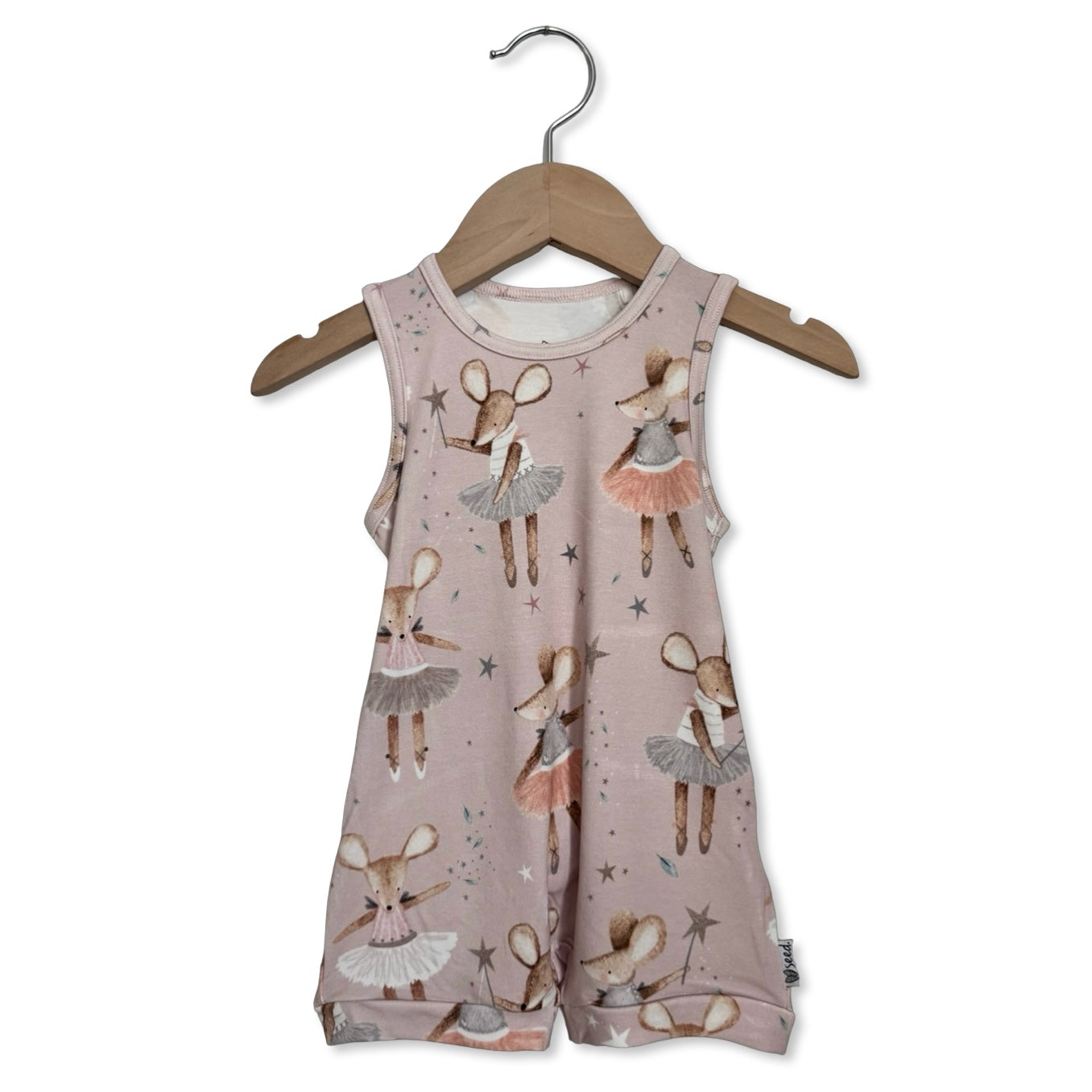 Dainty Dancers Sleeveless Shorty Romper Luxe Edition | Cotton Bamboo Blend