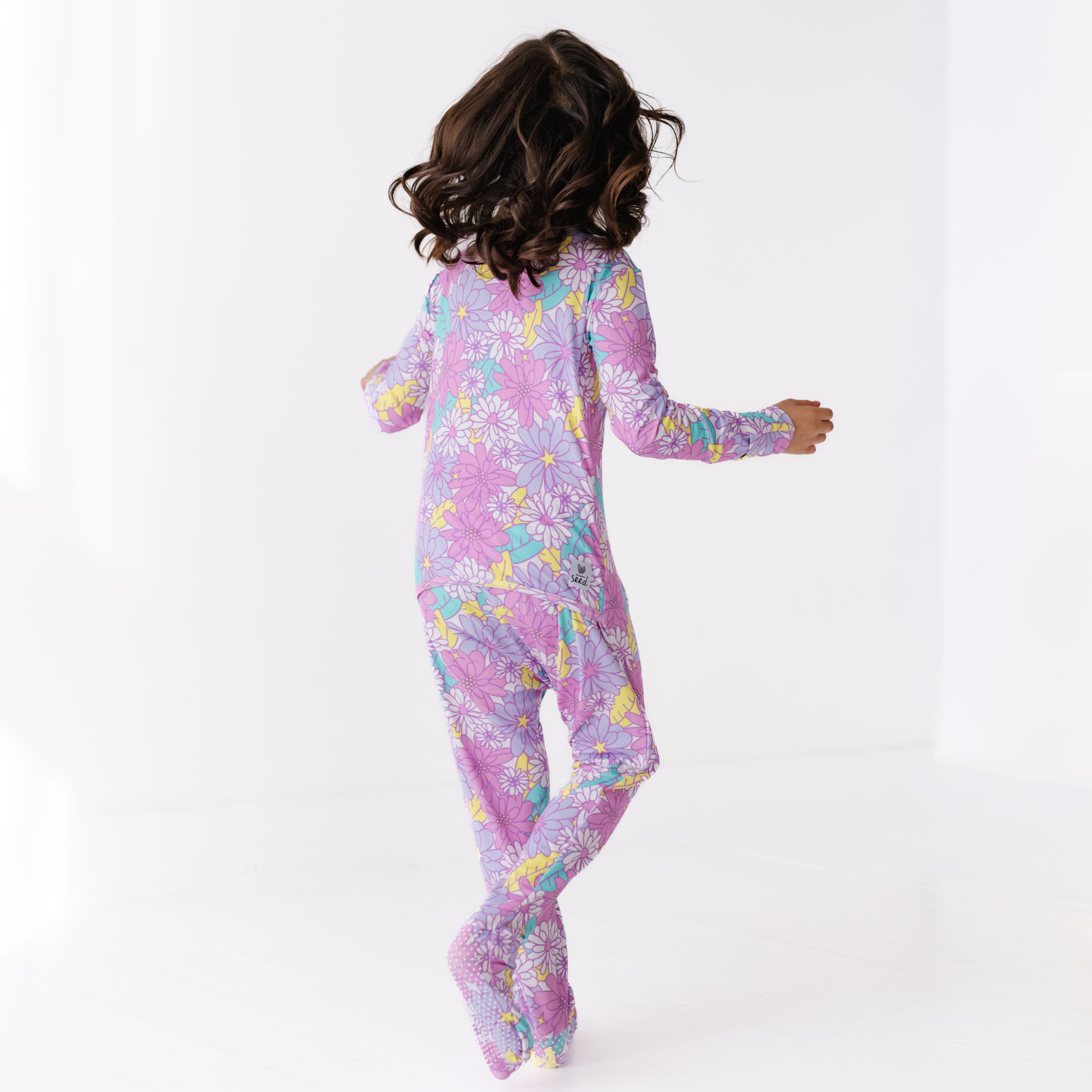 Flower Power Kid's Day to Night Romper