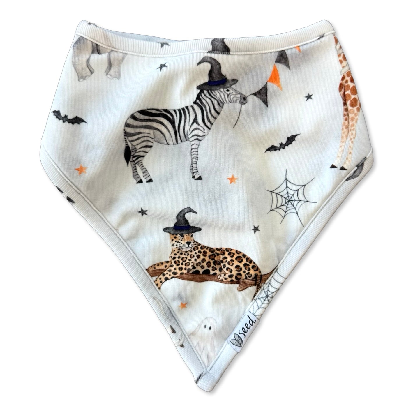 Boo At The Zoo Bandana Bib