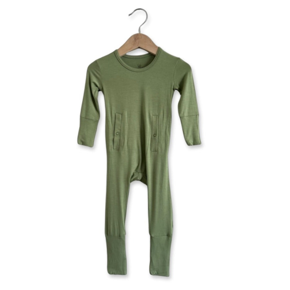 Matcha Adaptive Tube Access with snaps Day to Night Romper