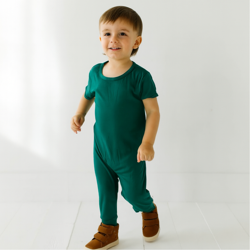Emerald Short Long Romper