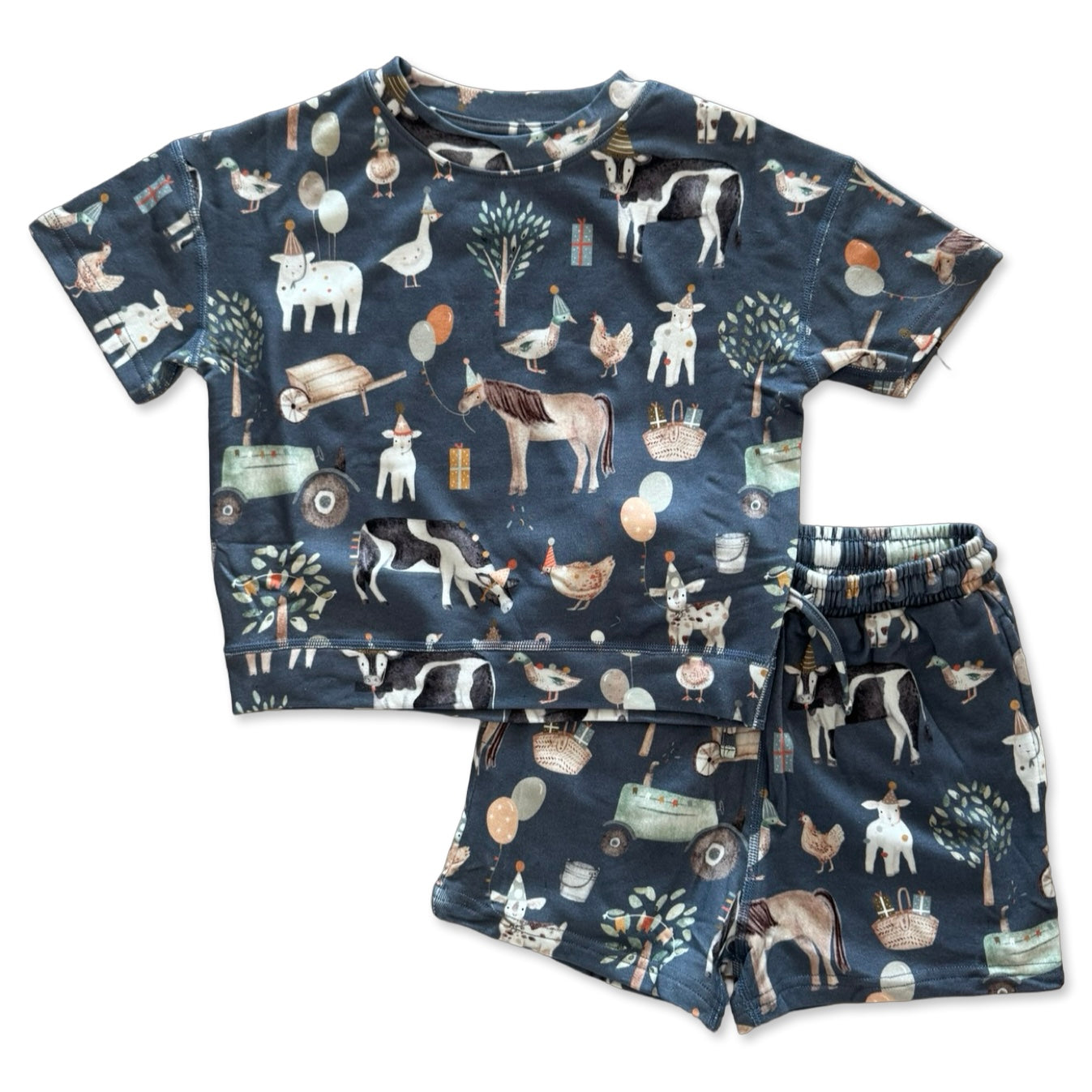 Farm Fiesta CALM CLOUD Short Set