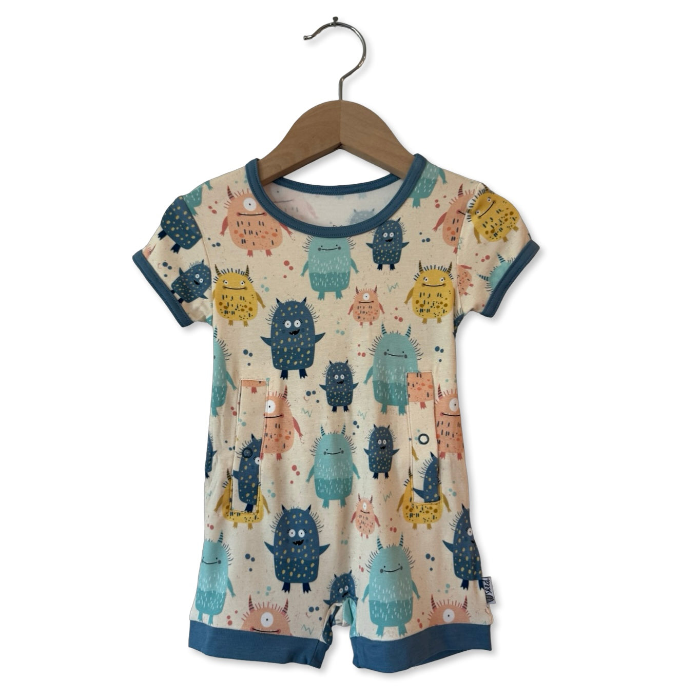 Yippity Yeti Adaptive Tube Access Shorty Romper