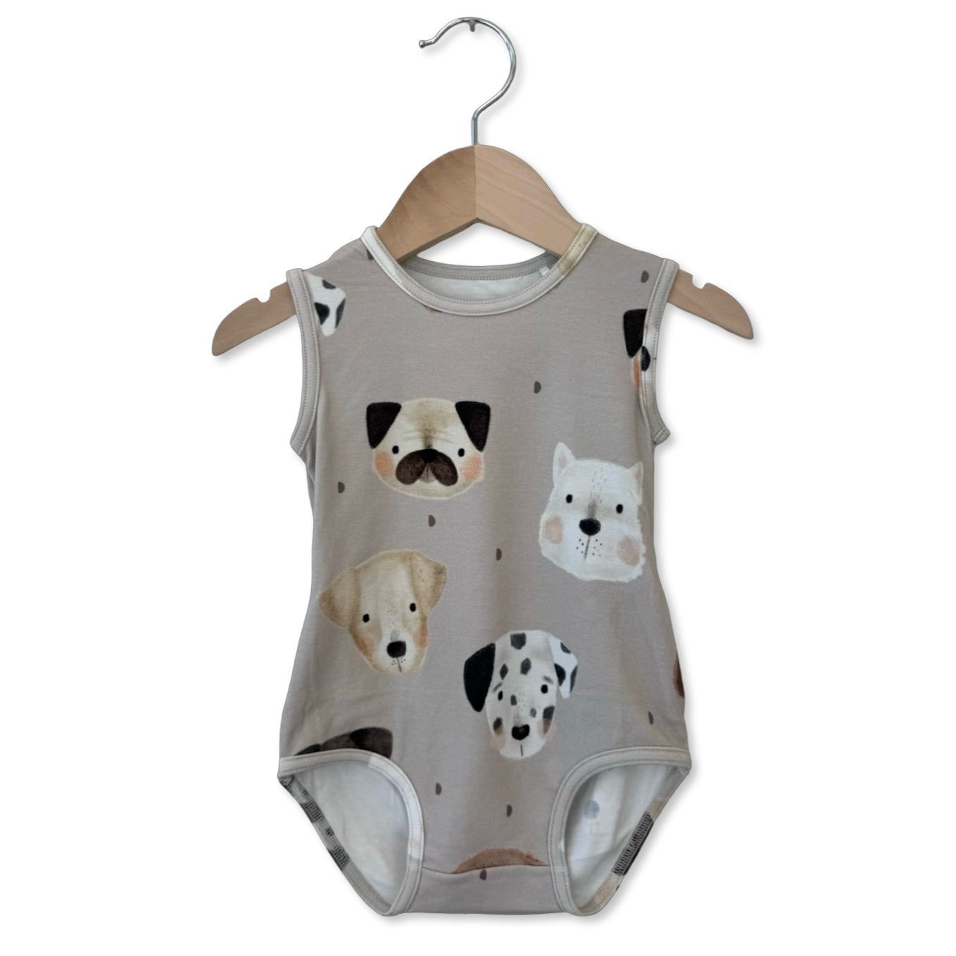 Pooch Pals Snuggle Bug Sleeveless Bodysuit