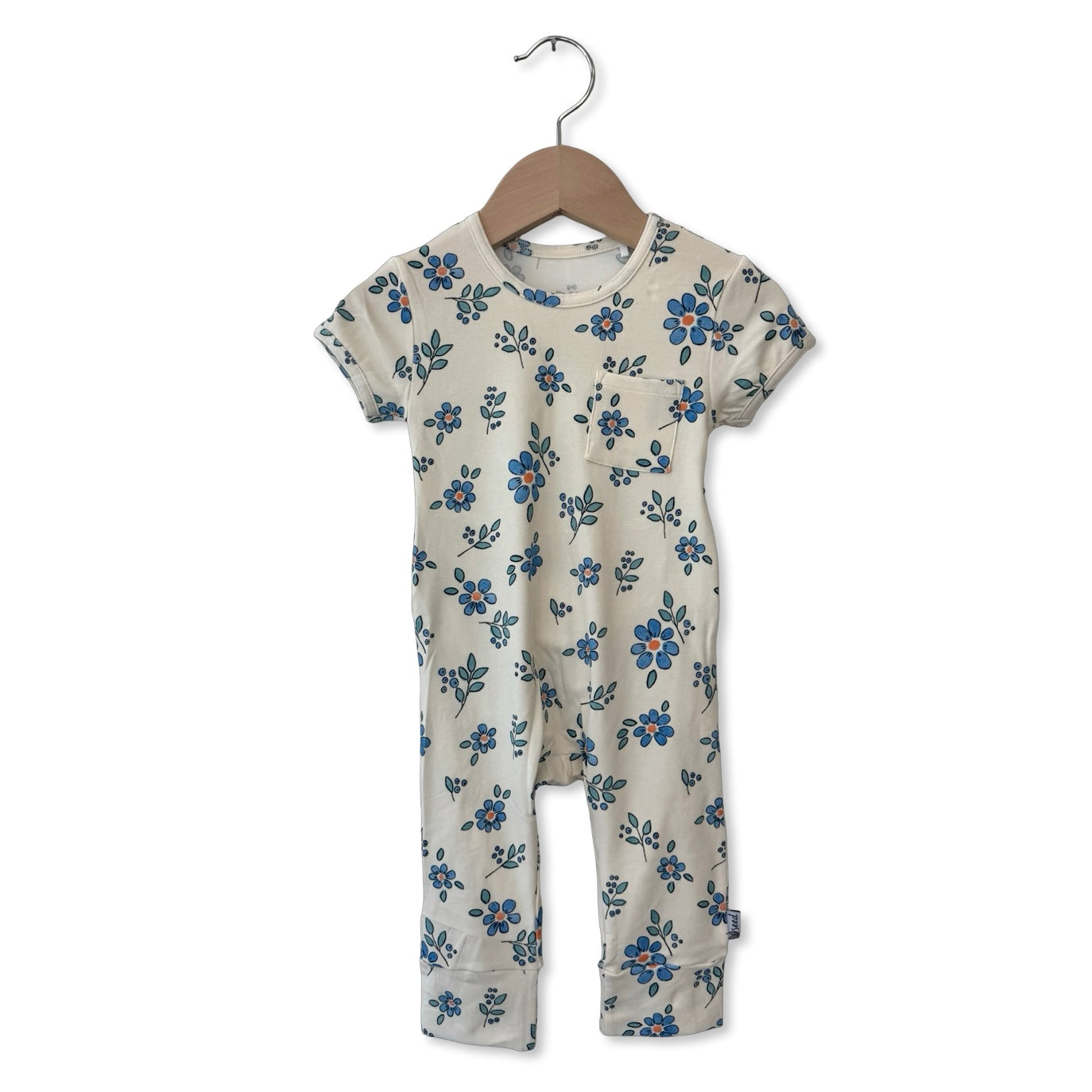 Forget Me Not Short Long Romper Luxe Edition | Cotton Bamboo Blend