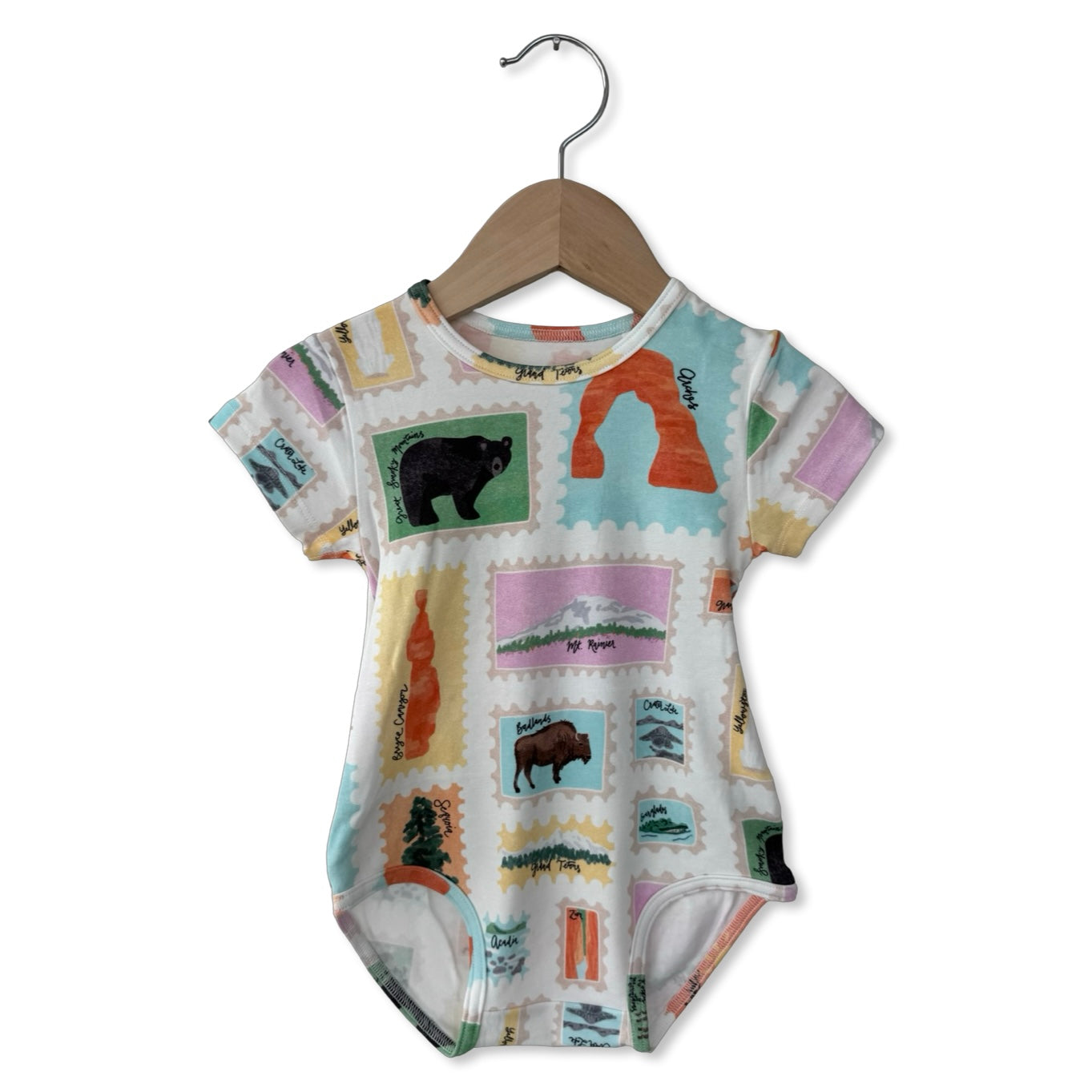 Road Trip Short Sleeve Snuggle Bug Bodysuit