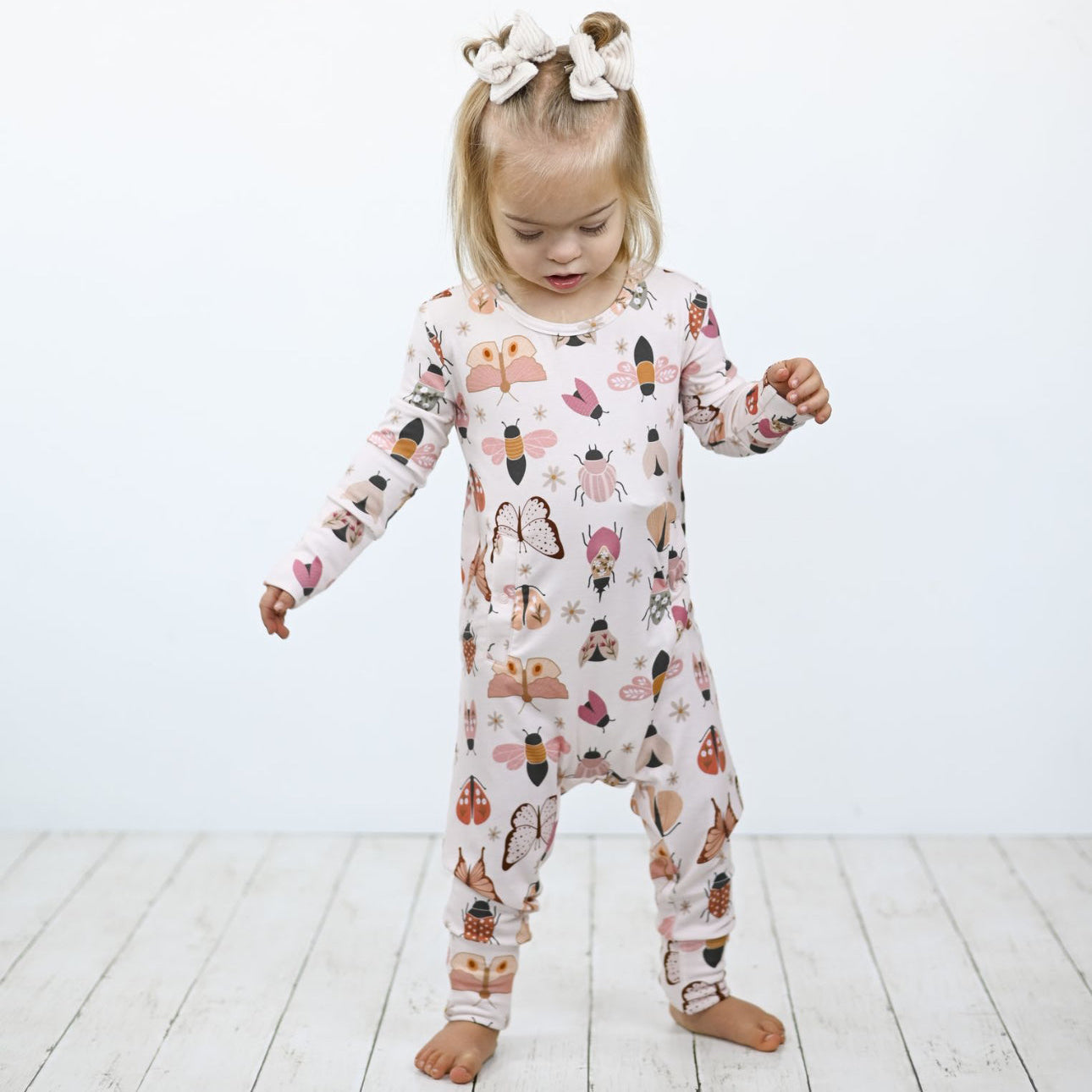 Buzzy Belle Adaptive Tube Access Day to Night Romper