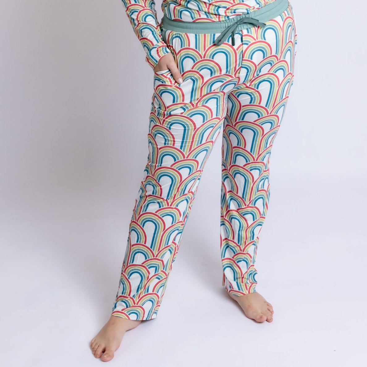 Rainbow Relaxed Two Piece Jammie Set