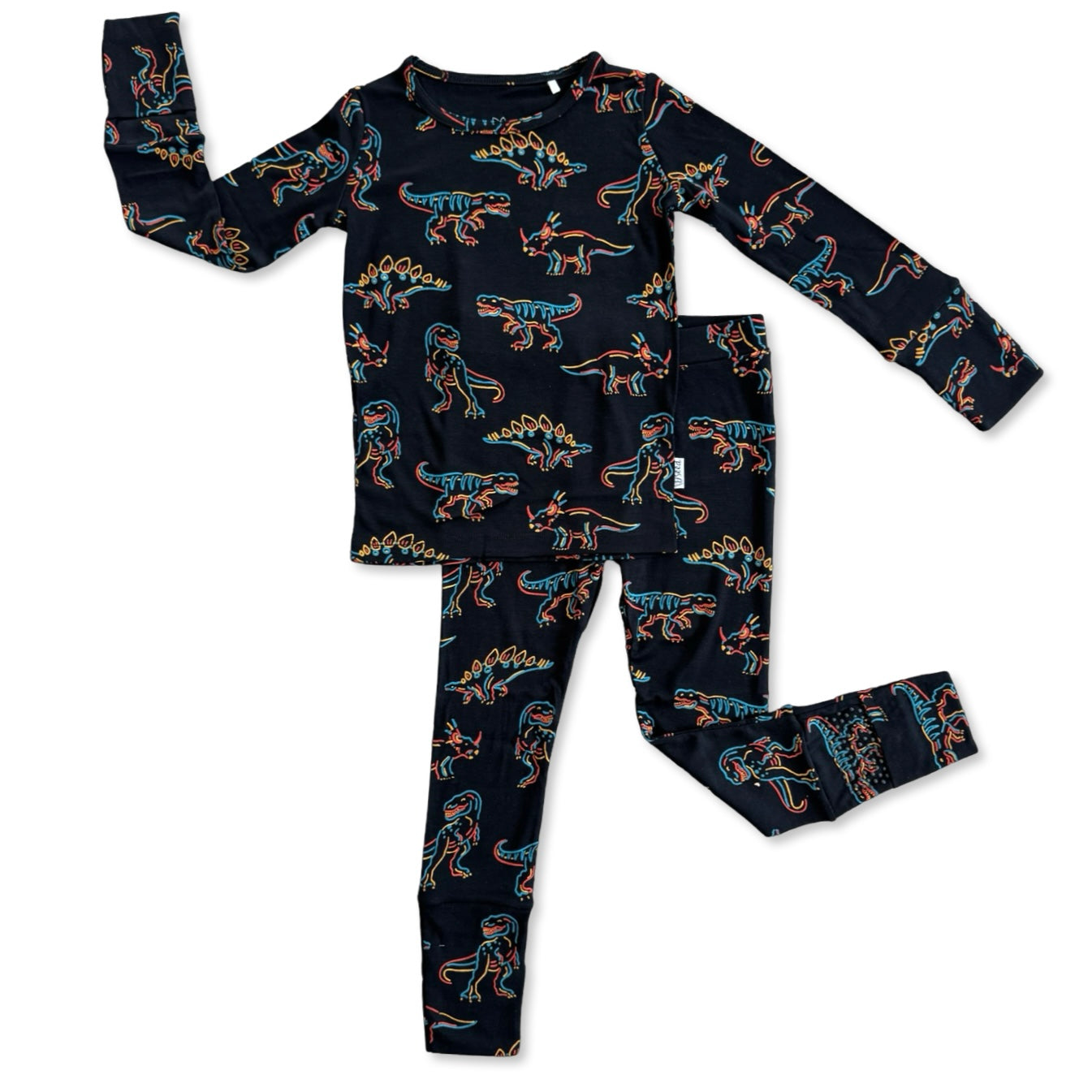 Glow-A-Saurus Long Sleeve All Wrapped Up Two-Piece Set