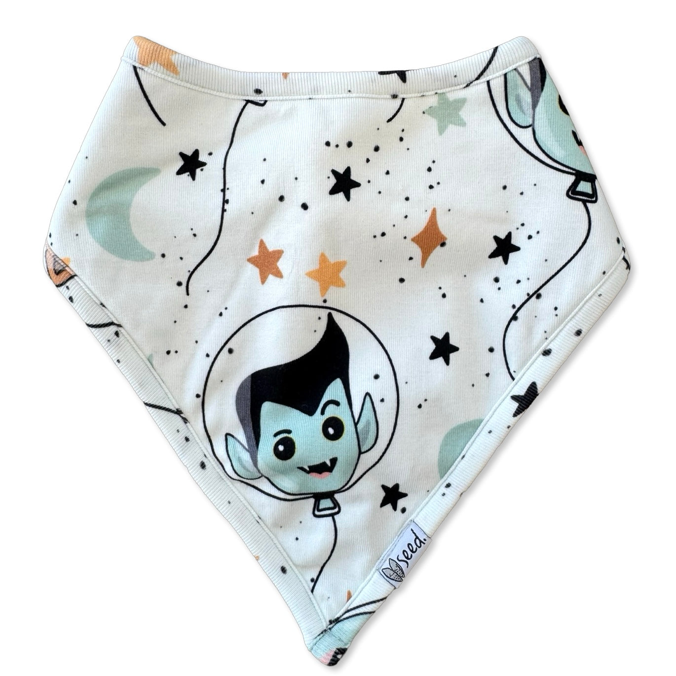 Scare In The Air Bandana Bib