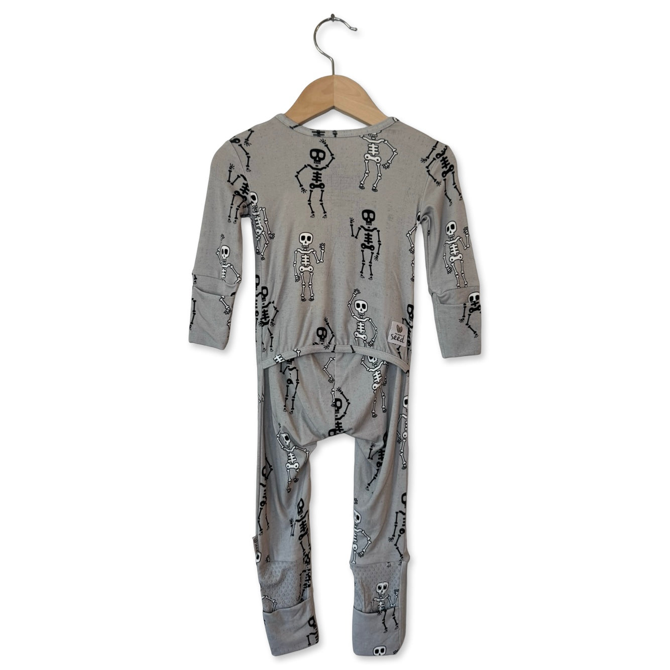 Busy Bones Skeletons Day to Night Romper