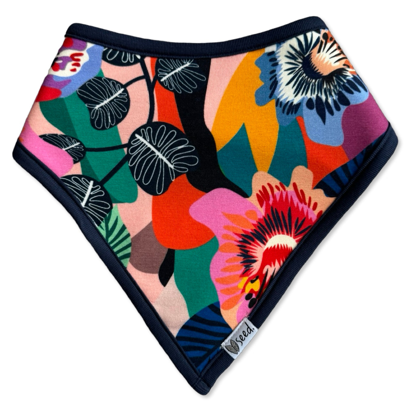 Fiesta Floral Bandana Bib