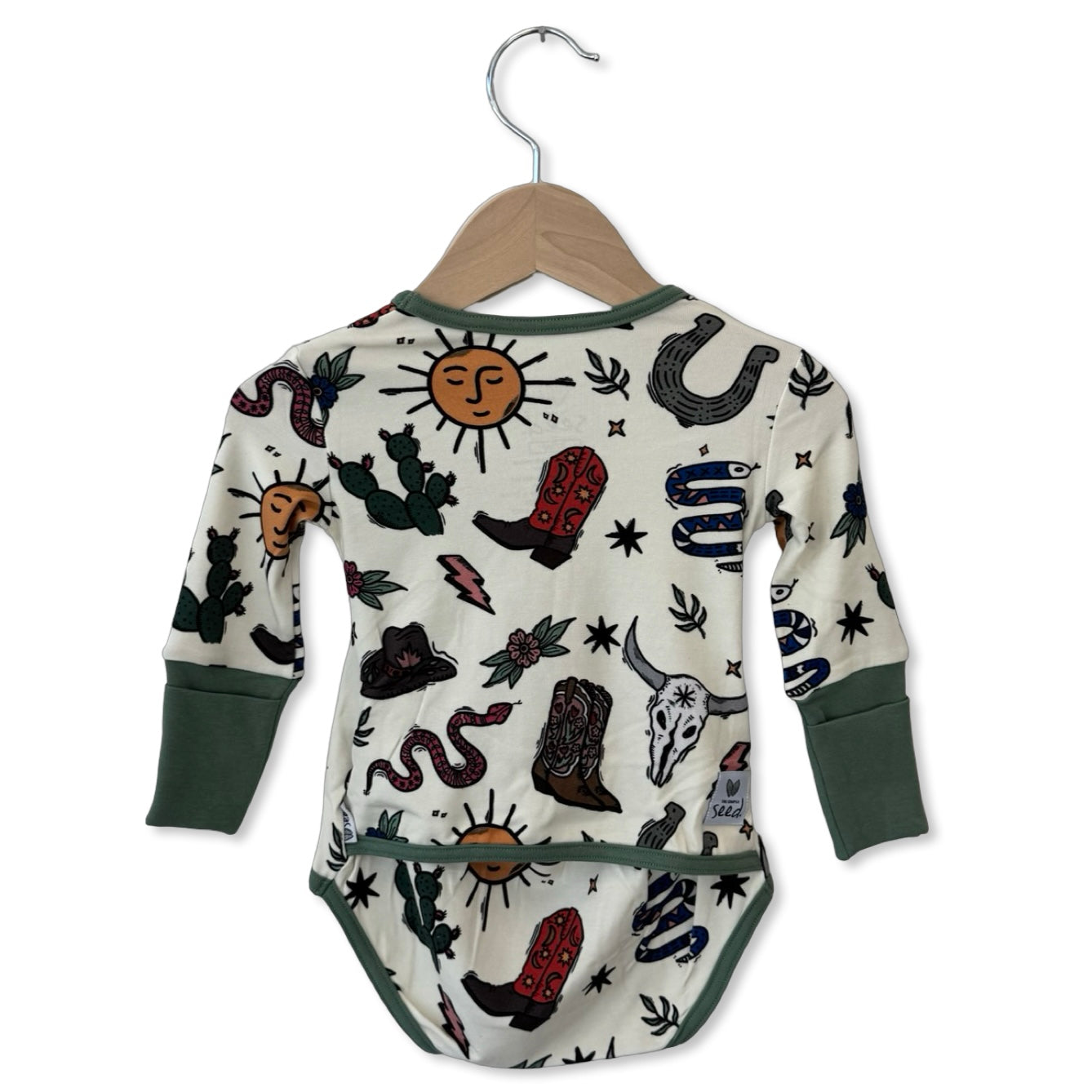 High Noon Snuggle Bug Long Sleeve Bodysuit