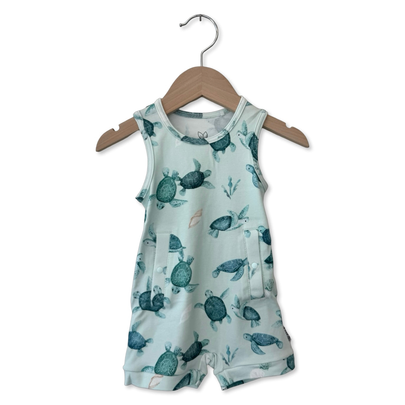 Turtle Bay Adaptive Tube Access Sleeveless Shorty Romper