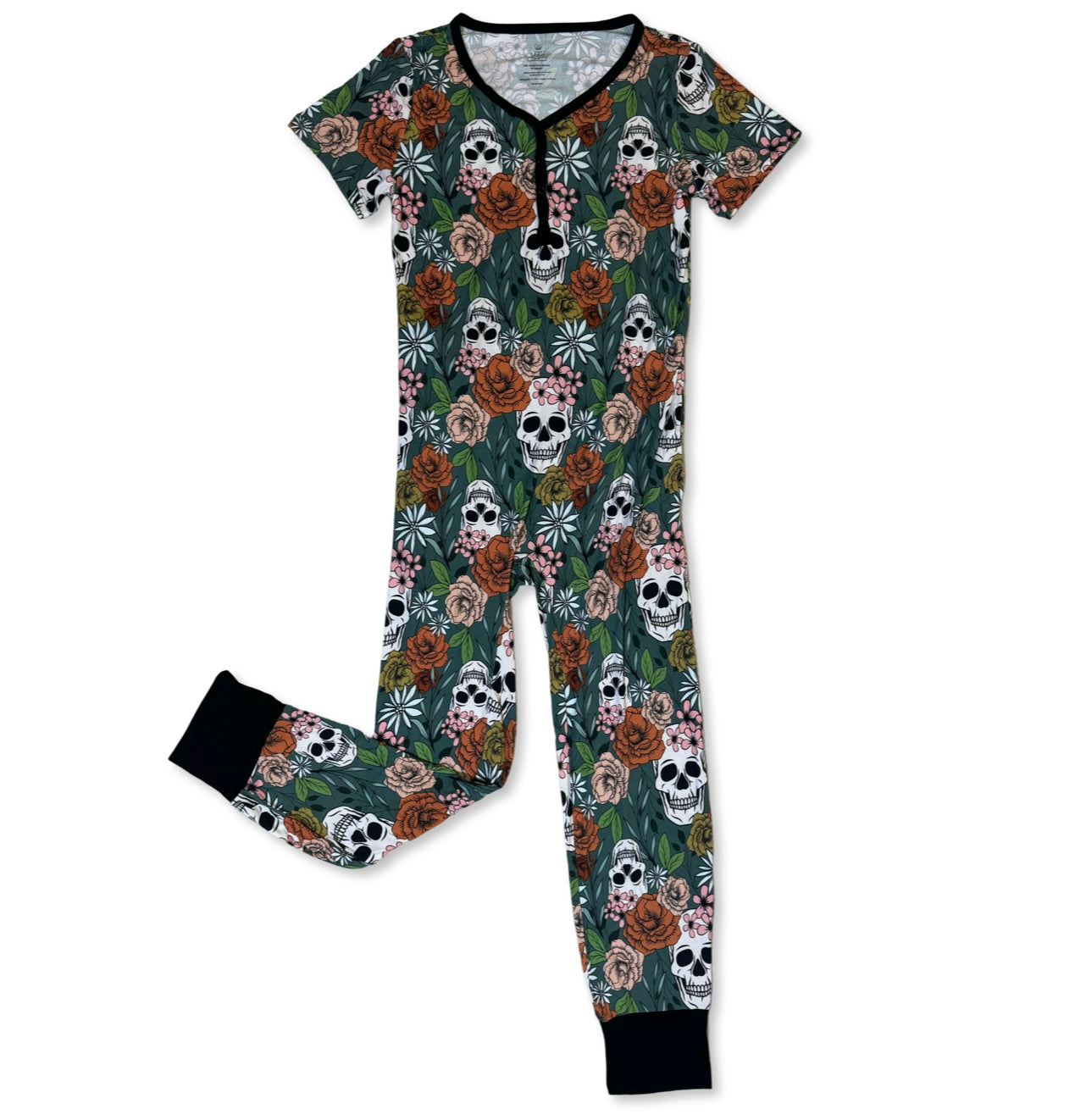 Sweet & Skully At Your Leisure Adult Short Long Romper