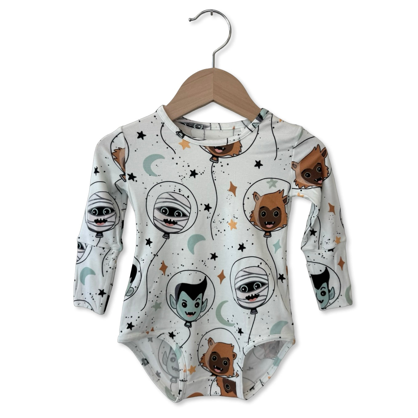 Scare In The Air Snuggle Bug Long Sleeve Bodysuit