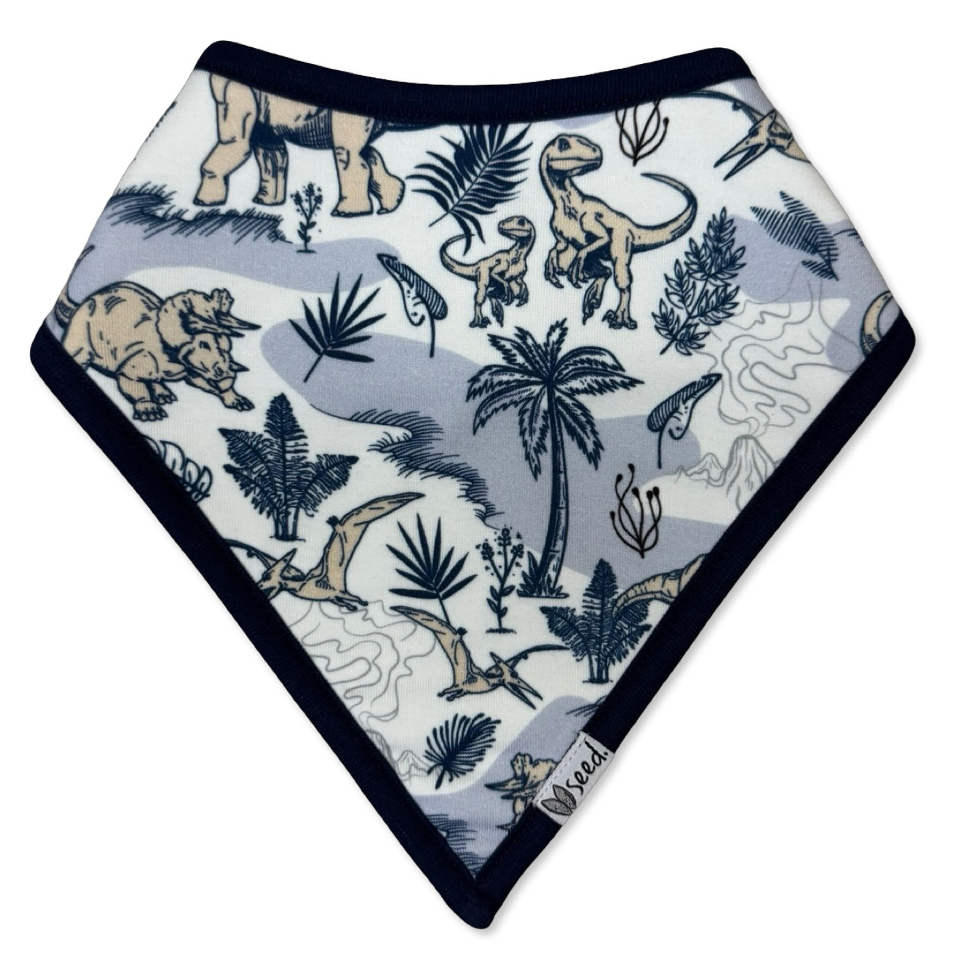 Jurassic Jungle Bandana Bib