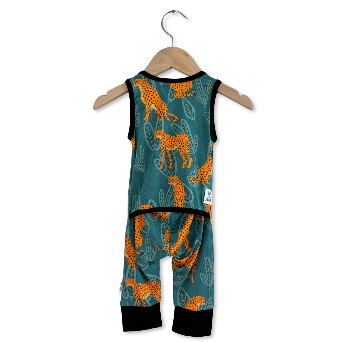 Ch-Ch-Cheetah Sleeveless Romper