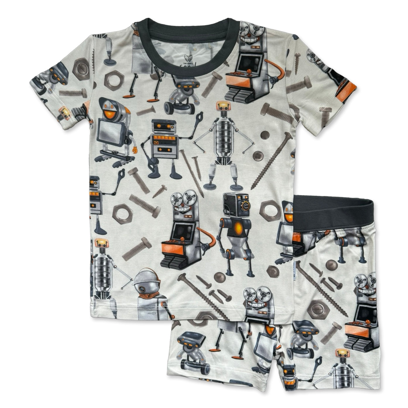 Metal Heads Two Piece Kid's Short Jammie Set (6-12/14)