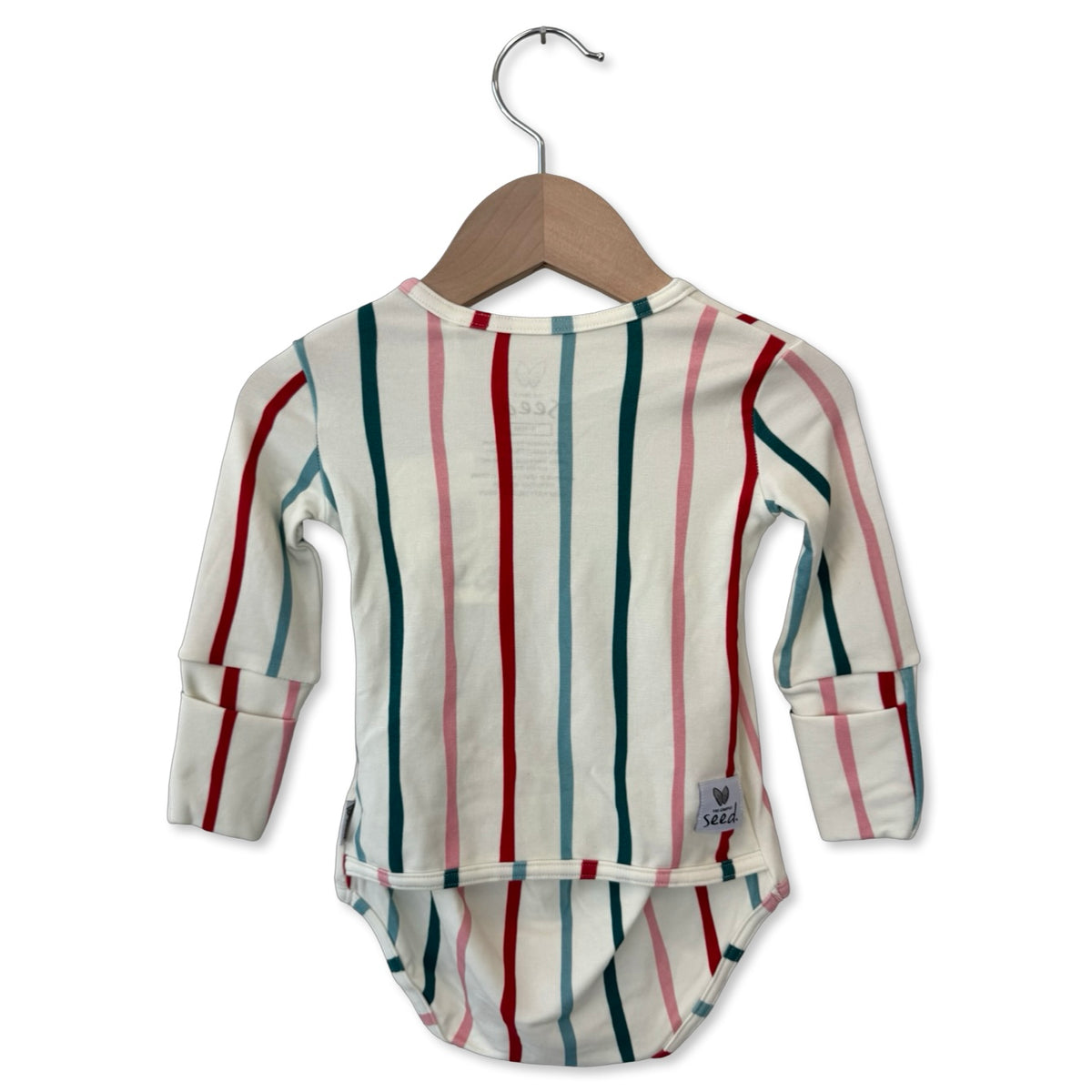 Making Spirits Stripe Snuggle Bug Long Sleeve Bodysuit