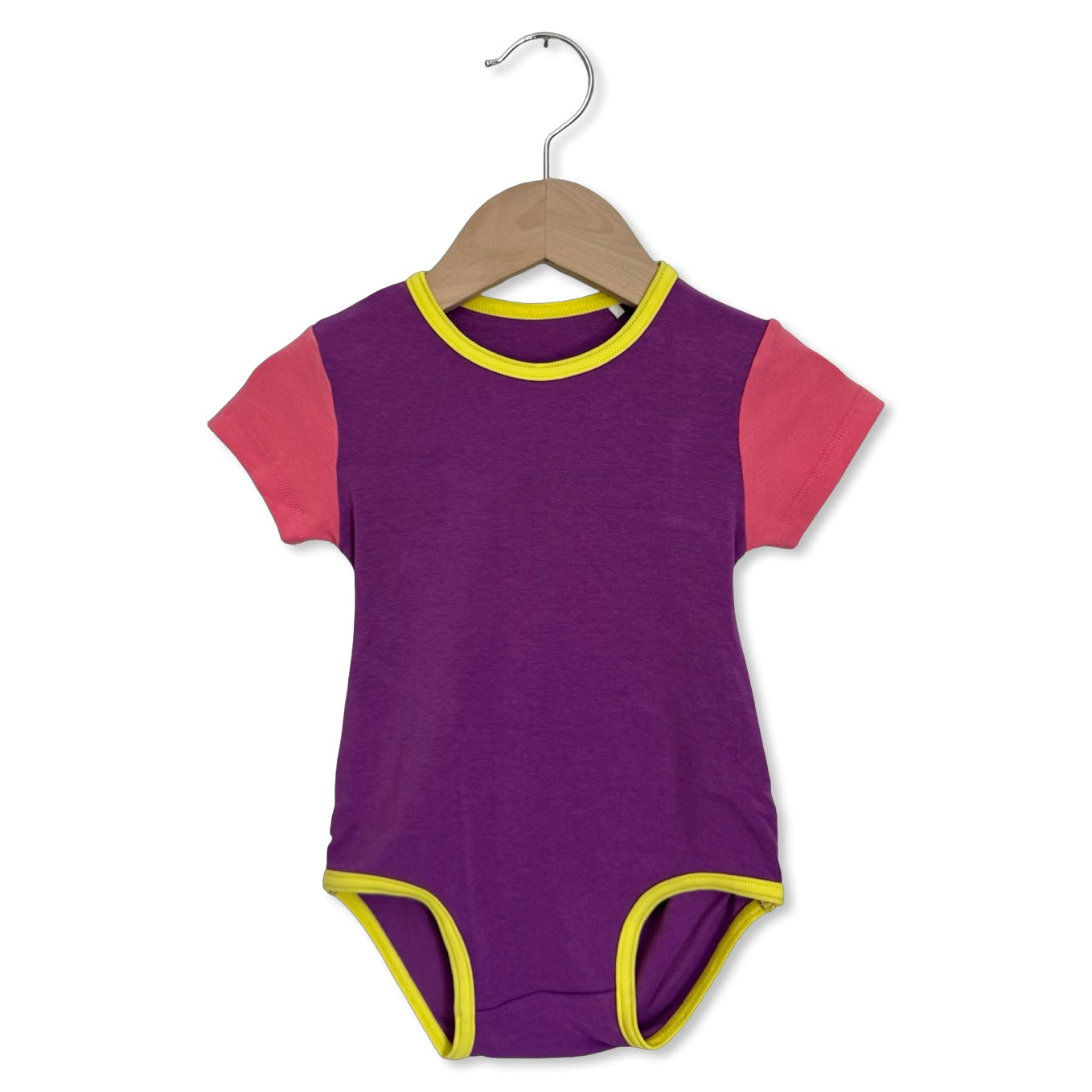 Live It Up Short Sleeve Snuggle Bug Bodysuit Luxe Edition | Cotton Bamboo Blend