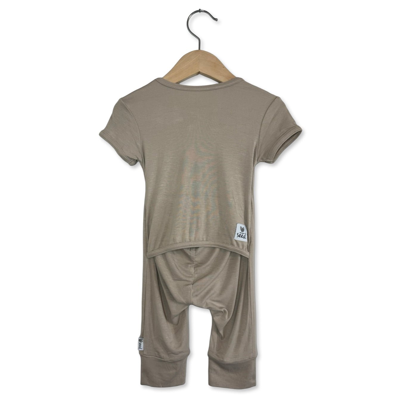Taupe Short Long Romper