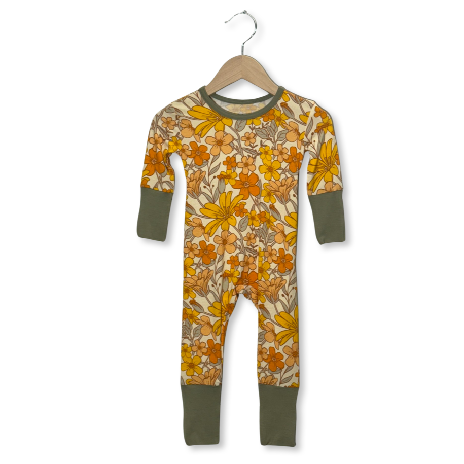 Fallin' for Blooms Kid's Day to Night Romper