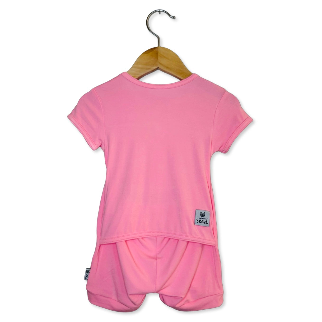 Pretty In Pink Shorty Romper