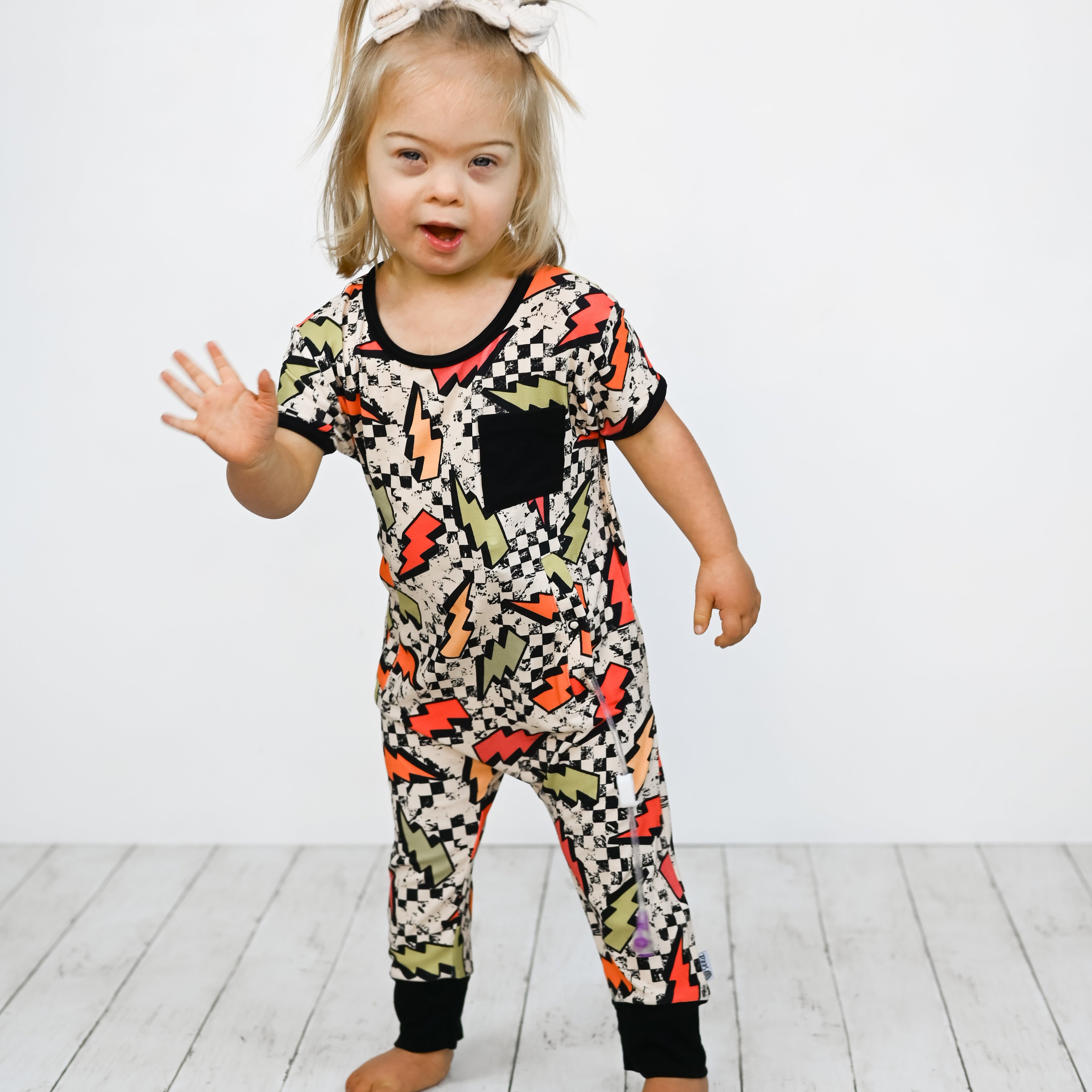 Charged Up Adaptive Tube Access Short Long Romper