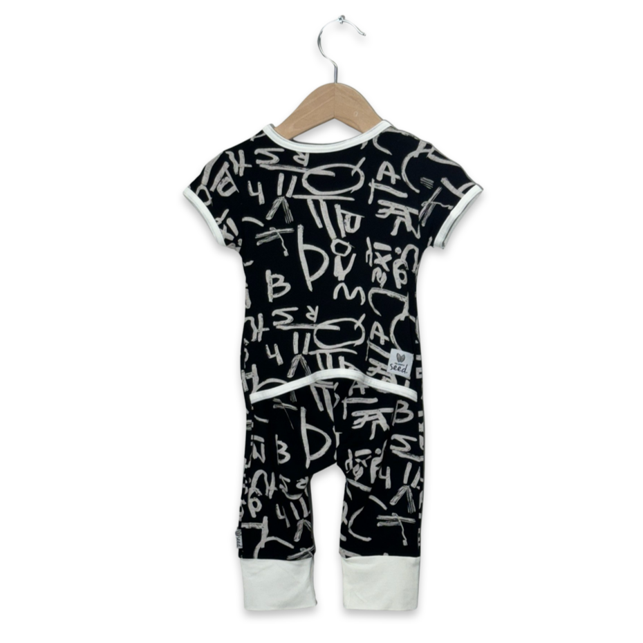 Alphabet for Autism Short Long Romper