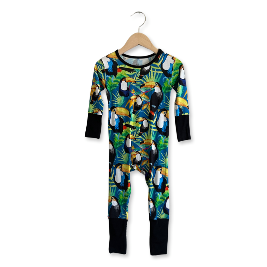 Toucan Jungle Day to Night Romper