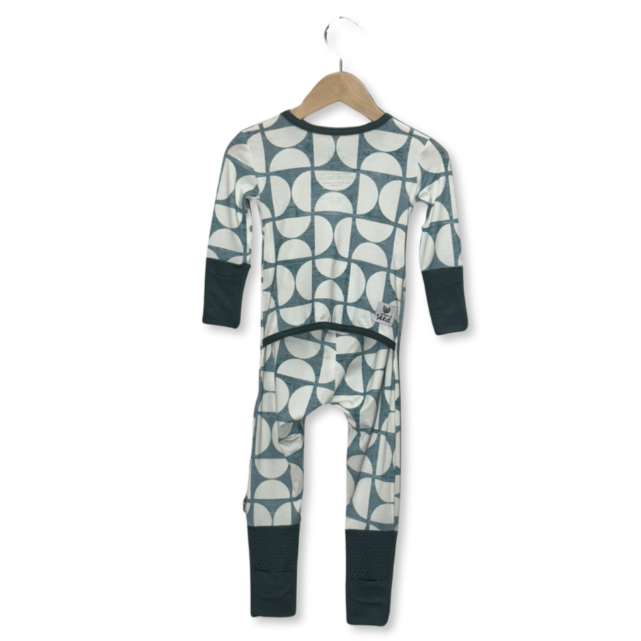 Get Jiggy Wit It Adaptive Tube Access with snaps Kid's Day to Night Romper