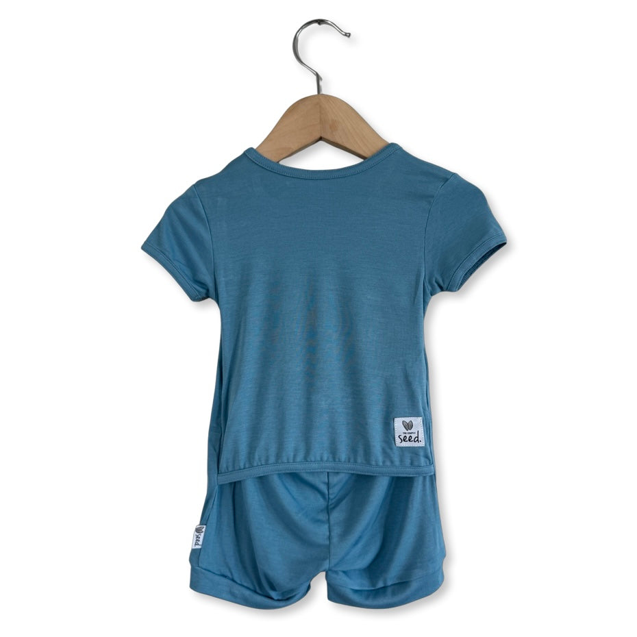 Blue Jay Shorty Romper