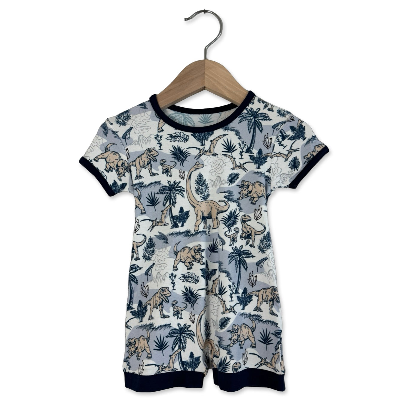 Jurassic Jungle Shorty Romper