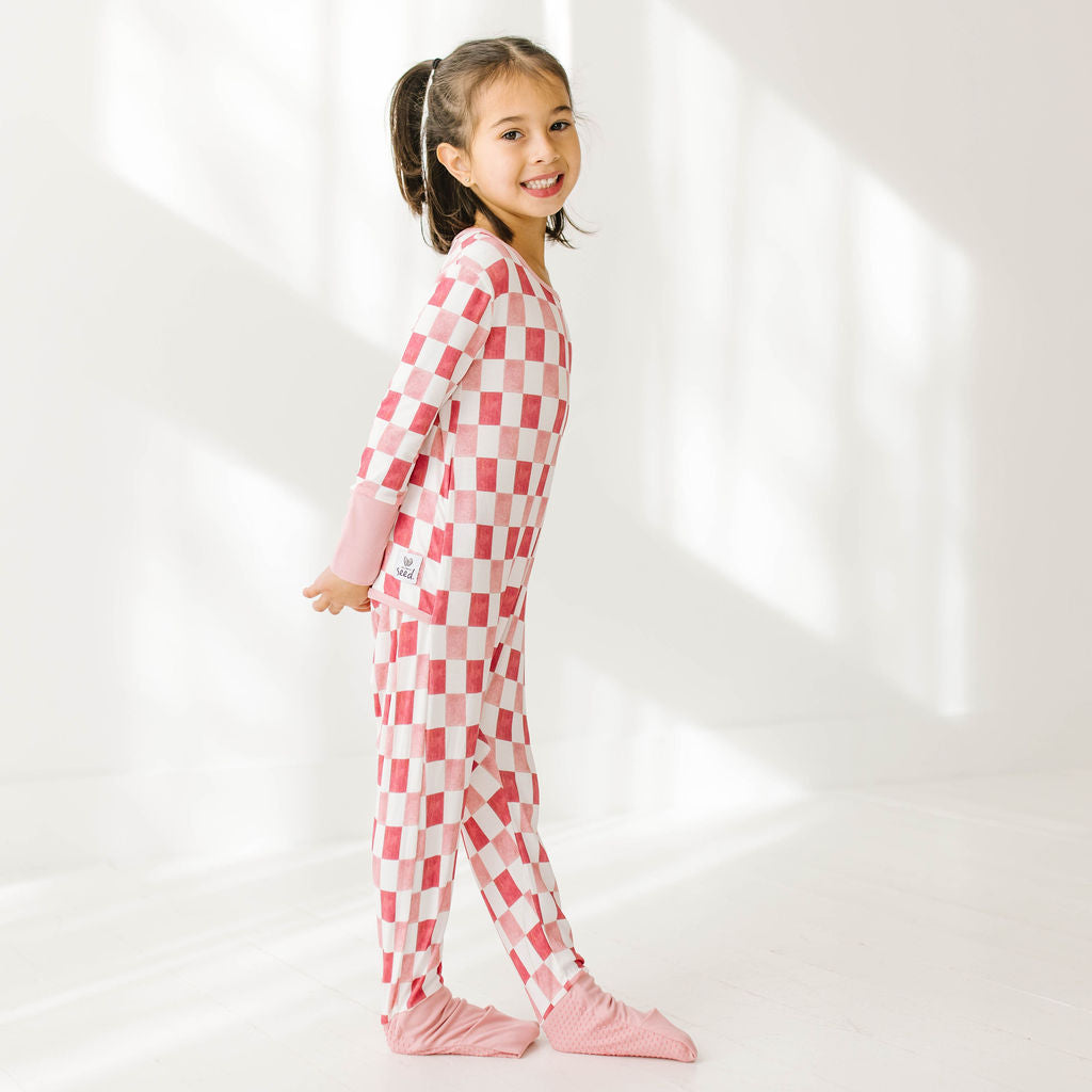Vibe Check Kid's Mini Ribbed Day to Night Romper