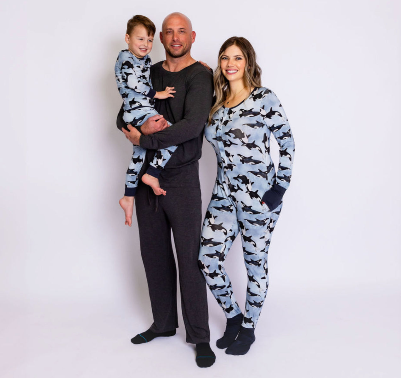 Save the Whales At Your Leisure Snap Down Adult Romper