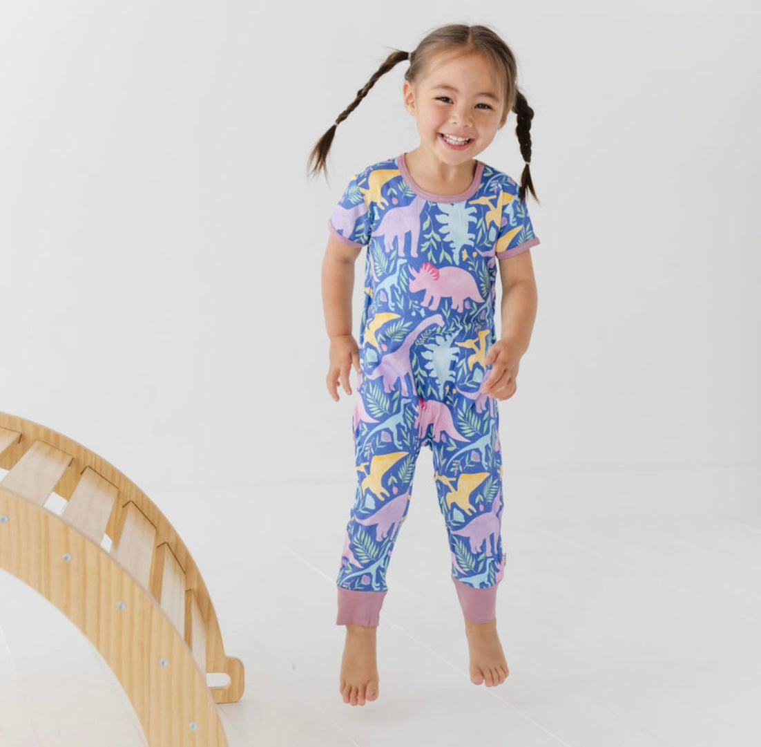 Diva-Saurus Short Long Romper