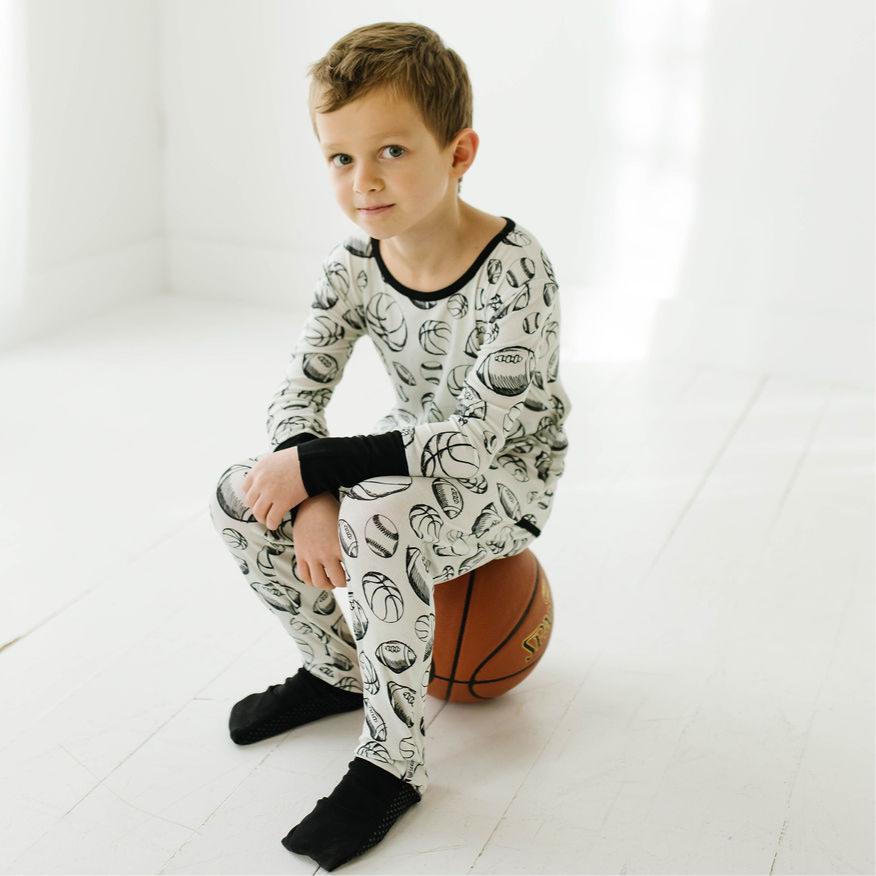 Play Ball Kid's  Day to Night Romper