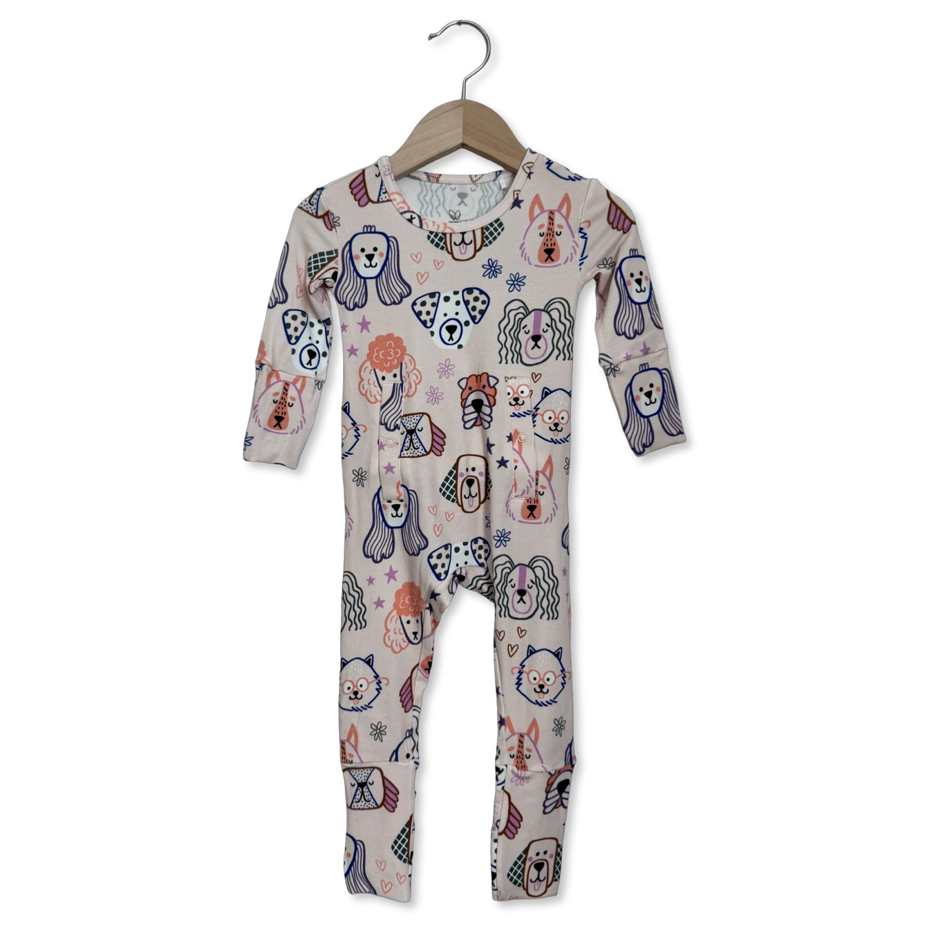 Puppy Parade Tube Access Day to Night Romper Luxe Edition | Cotton Bamboo Blend