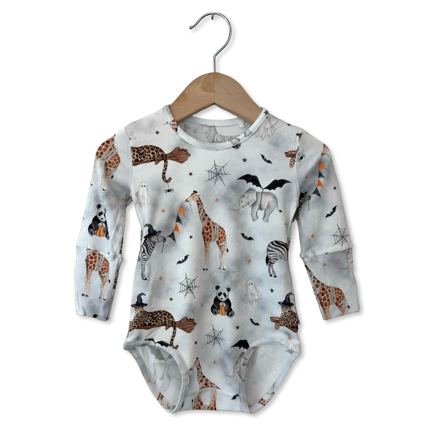 Boo At The Zoo Snuggle Bug Long Sleeve Bodysuit