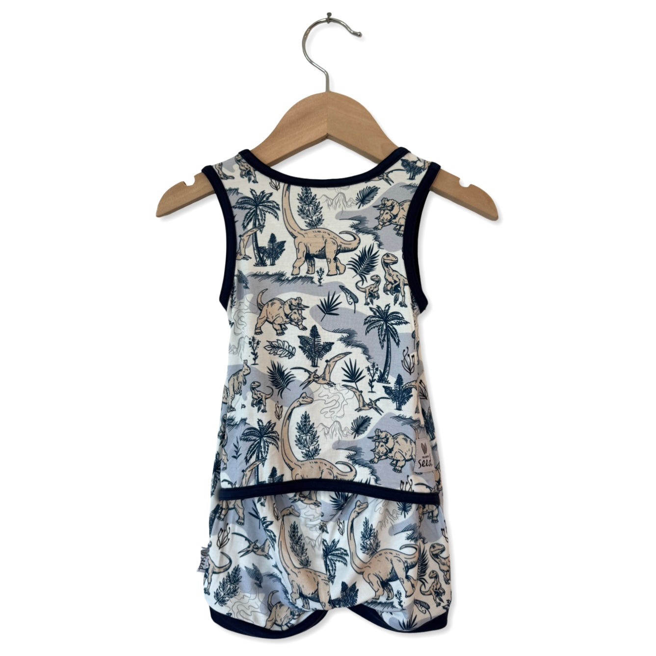 Jurassic Sleeveless Shorty Romper